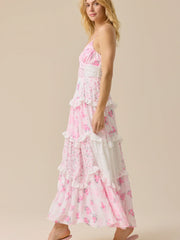 Adernlia Floral Maxi Dress