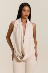 The Leia Top in Stone