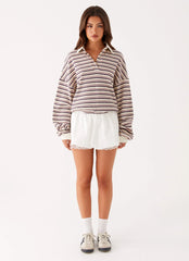 All Mine Bubble Skort - White