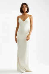 Leila Dress - Oyster