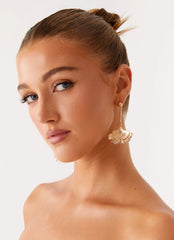 All In Earrings - Gold