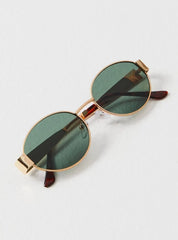 Vintage Oval Lightweight Sunglasses