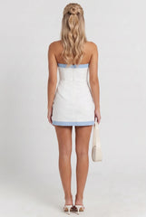 Sunset Sculpt Romper Mini Dress