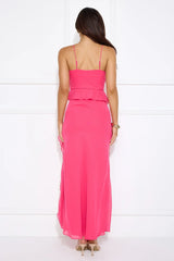 Timelessly Yours Maxi Dress Pink